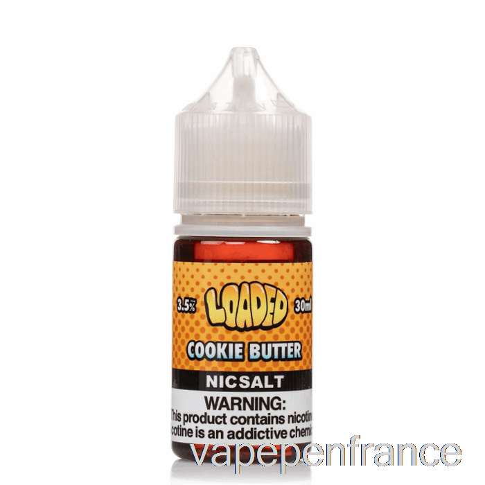 Beurre De Biscuit - Sels Chargés - Vapeurs Impitoyables - Stylo Vape 30 Ml 50 Mg